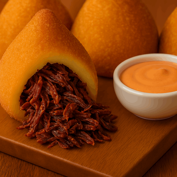 Ed Lanches - Coxinha carne de sol